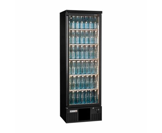 etal-shops.com - Armoire froide à boissons 1 porte vitrée charnières droite 300 L - Gamko