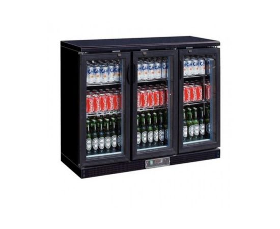 etal-shops.com - Arrière bar réfrigéré 335 L, 3 portes battantes - SeriaPro