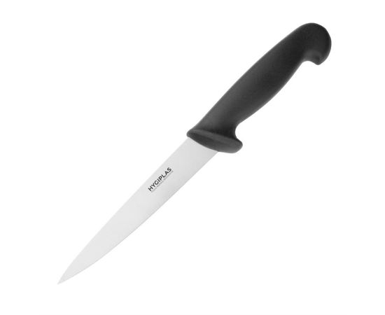 etal-shops.com - Couteau à filet noir 150 mm - Hygiplas