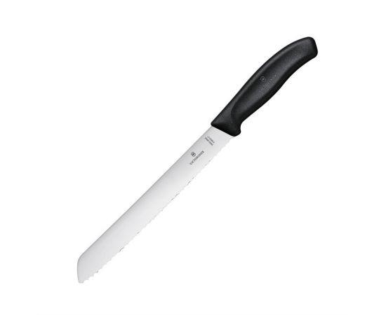 etal-shops.com - Couteau à pain à lame dentée noir 210 mm - Victorinox