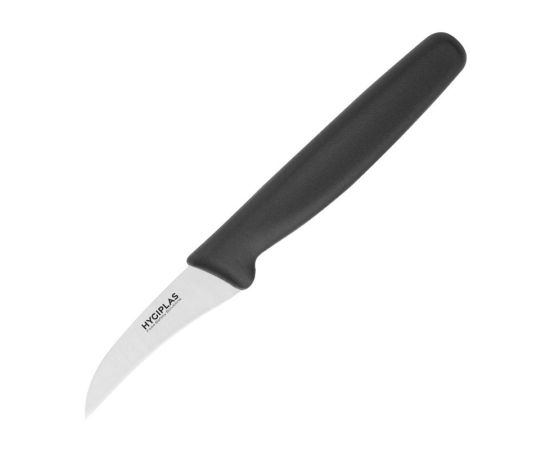 etal-shops.com - Couteau à éplucher noir 65 mm - Hygiplas