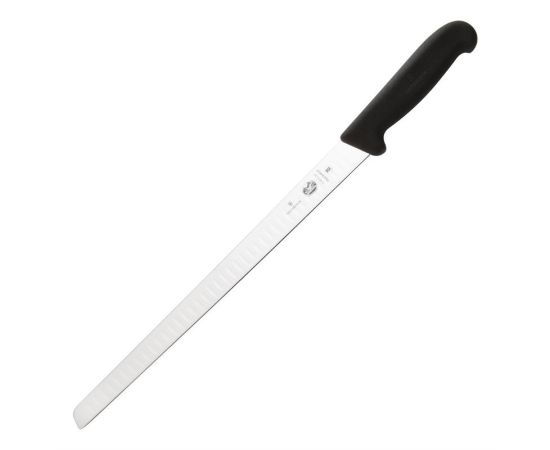 etal-shops.com - Couteau à saumon à lame alvéolée 305 mm - Victorinox