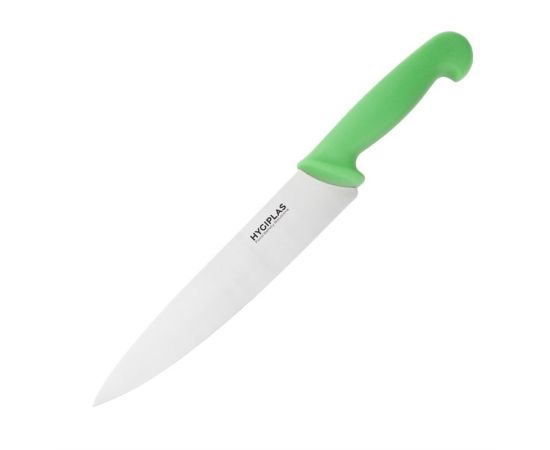 etal-shops.com - Couteau de cuisinier vert 215 mm - Hygiplas