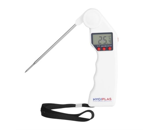 etal-shops.com - Thermomètre à sonde pliable Easytemp blanc - Hygiplas