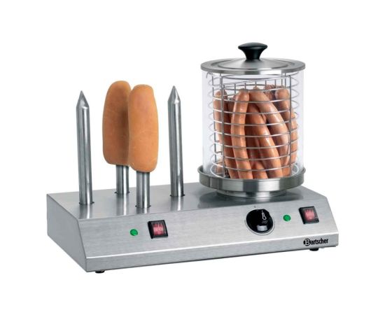 etal-shops.com - Appareil à hot-dogs avec 4 toasts - Bartscher