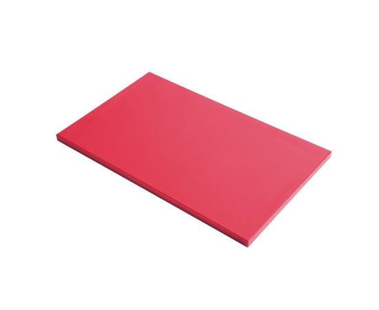 etal-shops.com - Planche à découper en polyéthylène haute densité  rouge - Gastro M