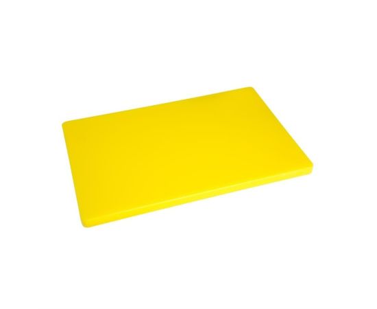 etal-shops.com - Planche à découper standard épaisse basse densité jaune - Hygiplas