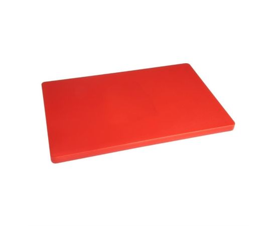 etal-shops.com - Planche à découper standard épaisse basse densité rouge - Hygiplas