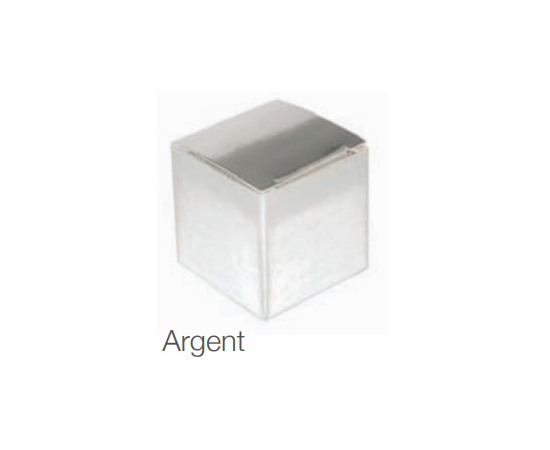 etal-shops.com - Mini cube argent A plat