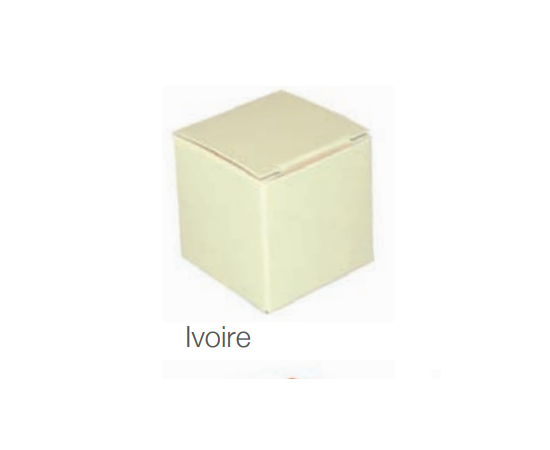 etal-shops.com - Mini cube ivoire A plat