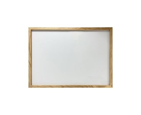 etal-shops.com - Cadre en bois brut dimensions 87 x 63 cm avec ardoise plexiglass transparente - Fabrication française