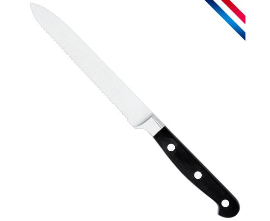 etal-shops.com - Couteau à tomate - Lame inox forgée microdentée - 13 cm