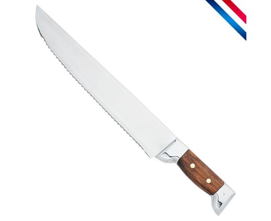 etal-shops.com - Couteau poissonnier pro à l'ancienne - Lame inox dentelée - 33cm