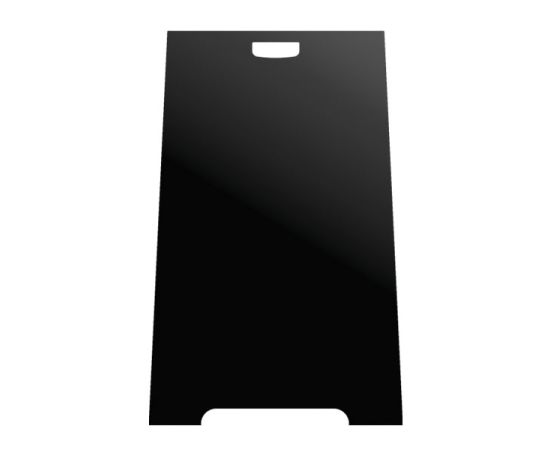 etal-shops.com - Panneau noir rectangle avec poignée 50x80 cm AKYLUX