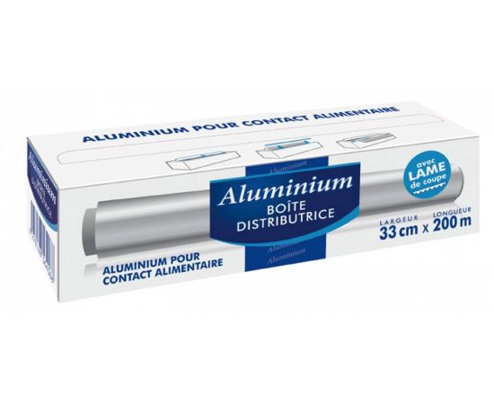 etal-shops.com - Bobine aluminium en boîte distributrice 200 x 0.30 m