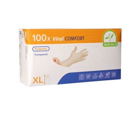 etal-shops.com - Gants en Vinyle , non poudrés "Comfort " XL