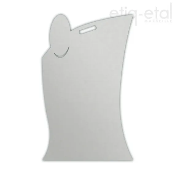 etal-shop.com - Panel SERVICE gris con asa (dibond) 50x80cm