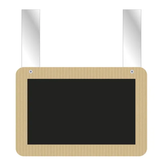 etal-shop.com - 10 etiquetas KRAFT 15x10 cm lengüetas