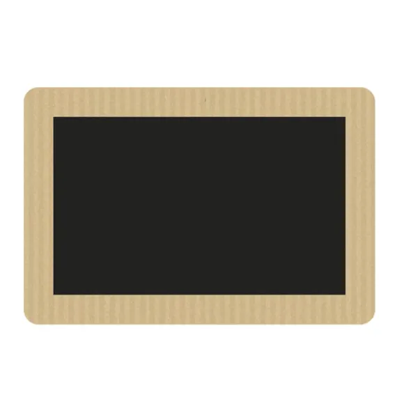 etal-shop.com - 10 etiquetas KRAFT 12x8 cm sin pincho