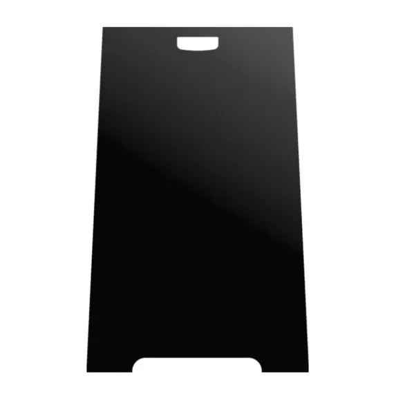 etal-shop.com - Panel rectangular negro con asa 50x80 cm AKYLUX