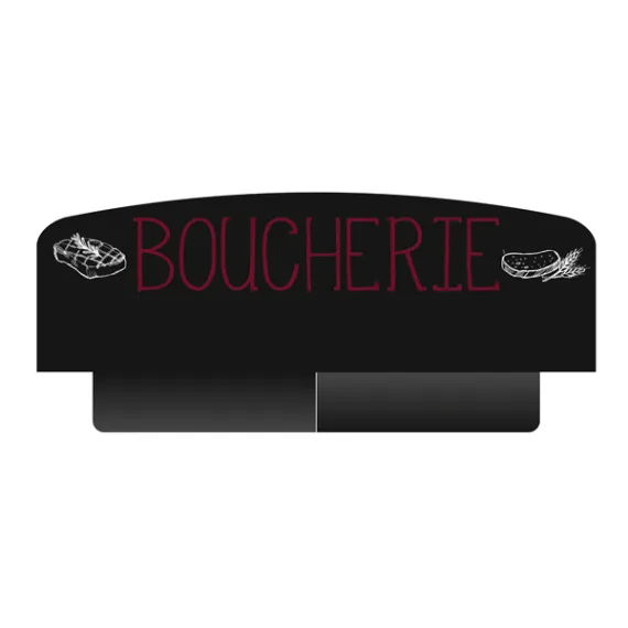 etal-shop.com - Frontón para caballete de pavimento 65 cm ancho carnicería