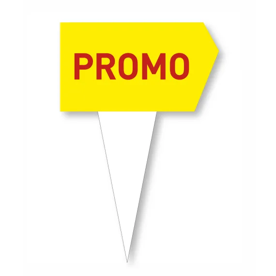 10 Arrow-shaped tags SALE with spike shape 4,7x29,3 cm