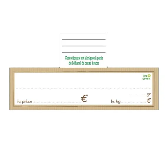 etal-shop.com - 10 tableros KRAFT 22x6,5 cm