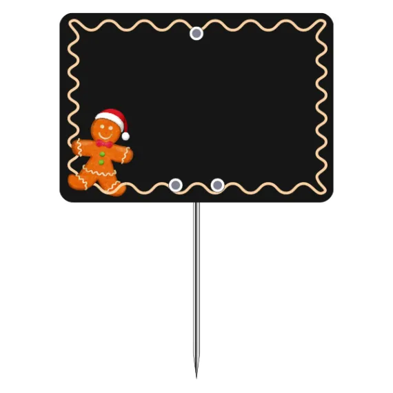 10 labels MANNELE "festive spécial" 7x5 cm à  pique 