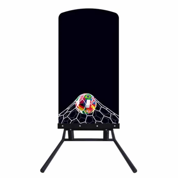 Sidewalk sign black SOMBRERO in Dibond 67x97x138 cm [CLONE]