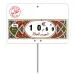 Flash label (protected windows) N°3 "HALAL MOSAIC "with wheels and spike (bag of 10 units), Color: Quadri, With Text: NO