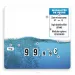 etal-shop.com - Etiqueta FLASH (ventanas protegidas)  "Burbuja" con 9 ruedas (paquete de 10), Color: AZUL, UN TEXTO: NO, Envío Google: FR::Estándar:8,00 EUR, Ayuda: Sin pico
